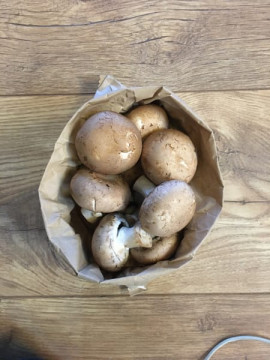 Chestnut Mushrooms (approx 250g)